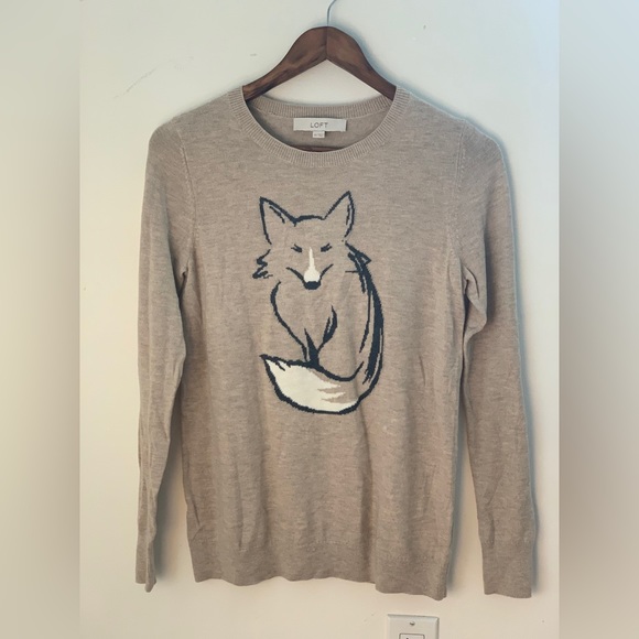 Loft Fox Sweater - Picture 1 of 5